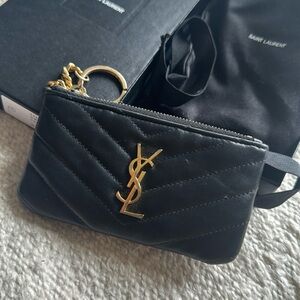 YSL wallet/keychain